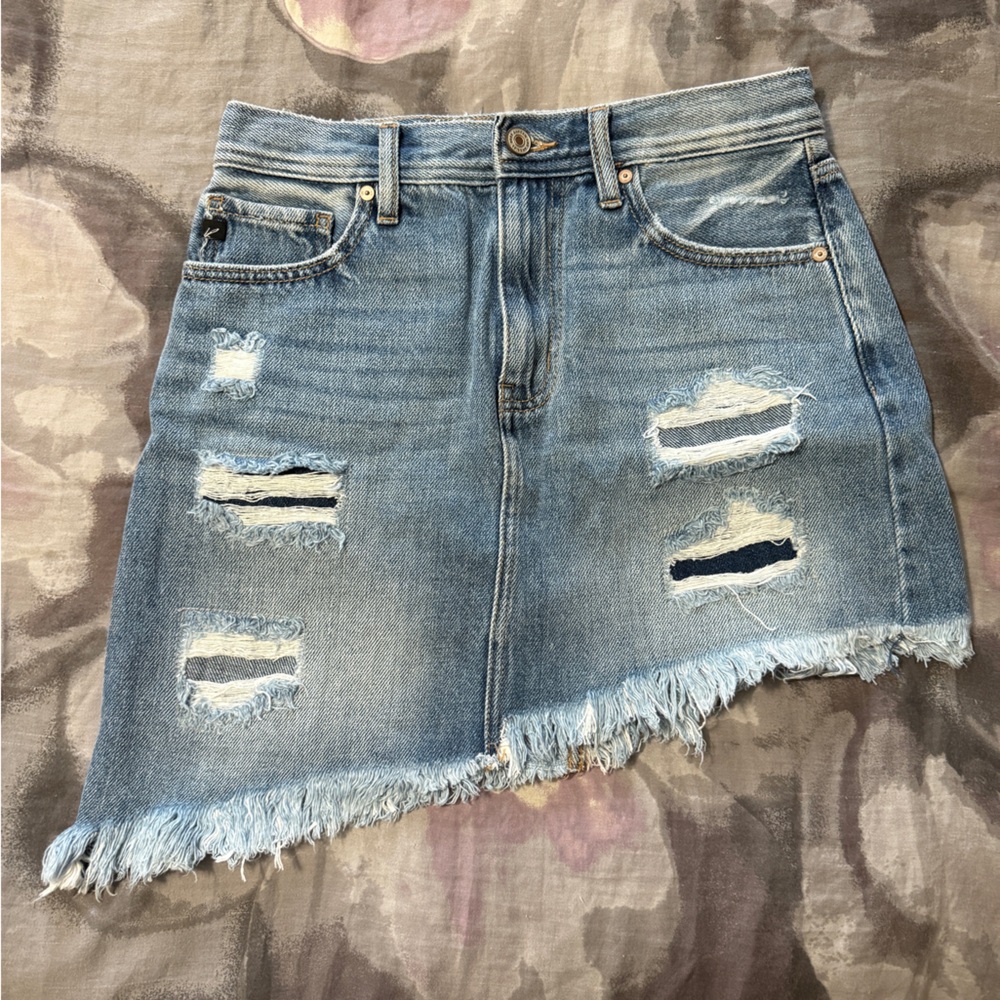 💫RanCan Women Jean Skort